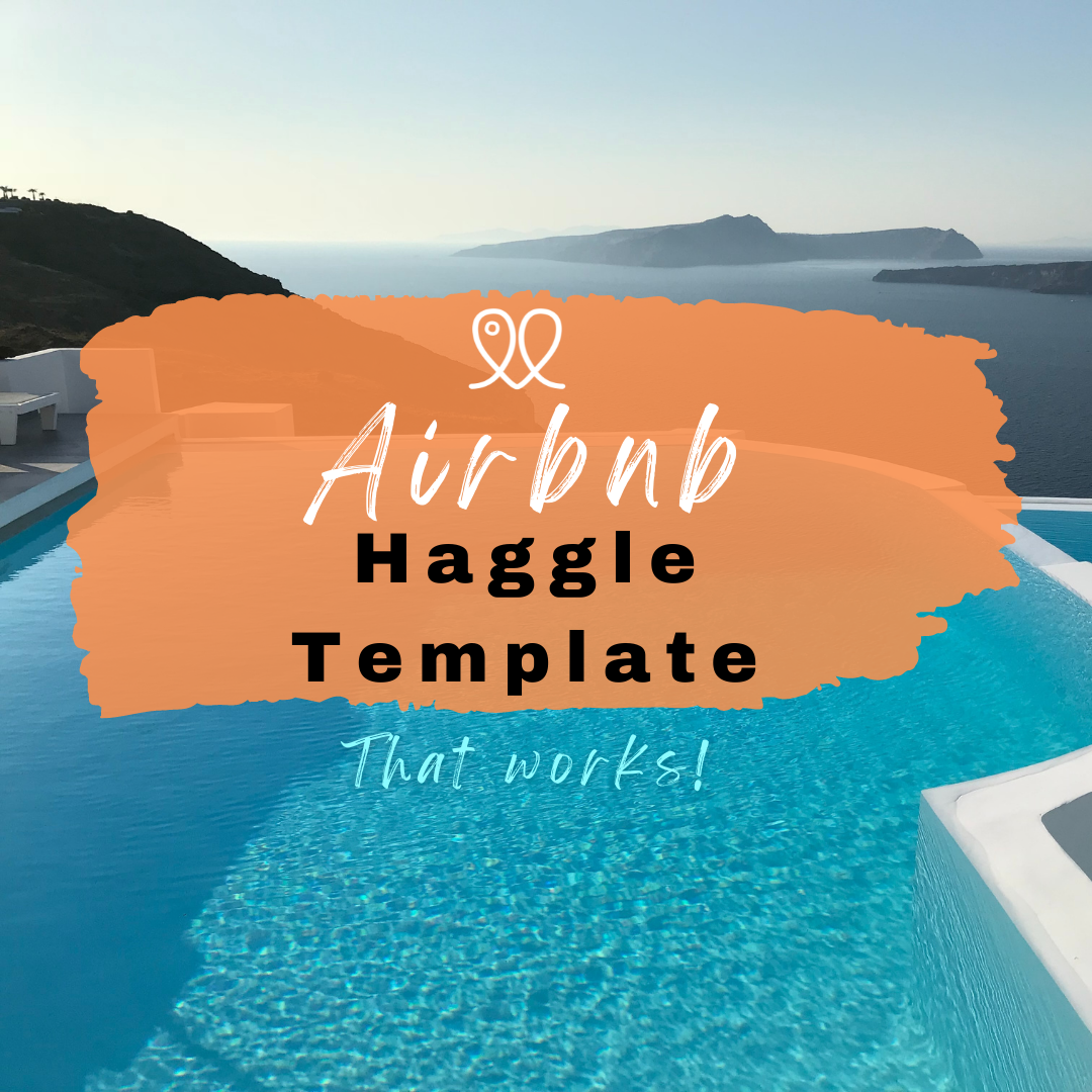 Airbnb Haggle Letter Girlsadventurelife